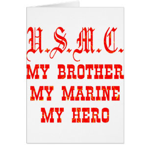 USMC mein Bruder mein Marinesoldat mein Held