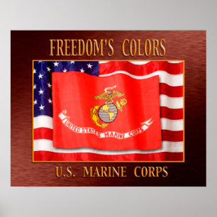 Usmc-Plakat Poster