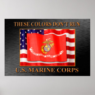 Usmc-Plakat Poster