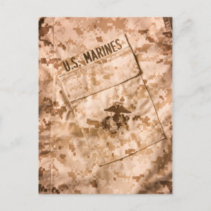 USMC Postkarte