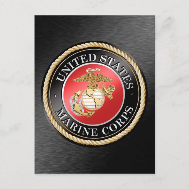 USMC Postkarte (Vorderseite)