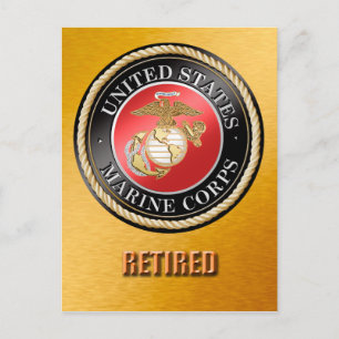 USMC Remüder Postkarte