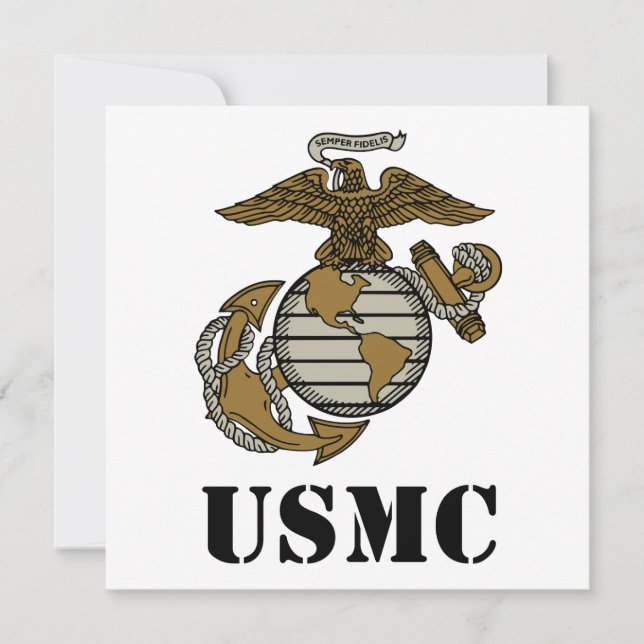 USMC [Schablone] (Vorderseite)