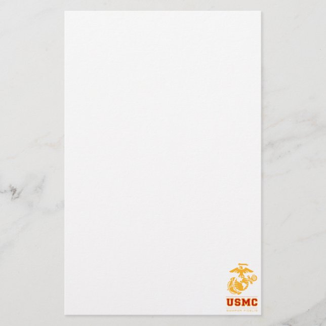 USMC Semper Fidelis [Semper FI] Briefpapier (Vorderseite)