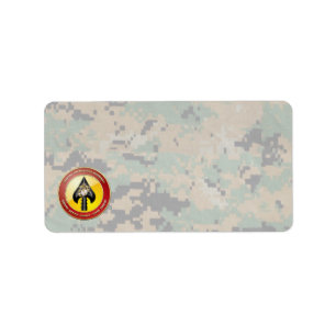 USMC Special Operations Command (MARSOC) [3D] Adressaufkleber