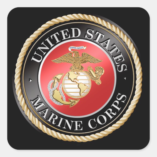 USMC Stickers (Vorderseite)