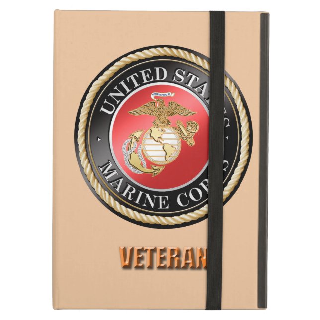 Usmc-Veteran iPad Fall (Vorderseite Geschlossen)