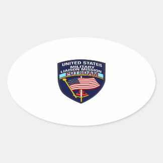 USMLM Insigna Ovaler Aufkleber