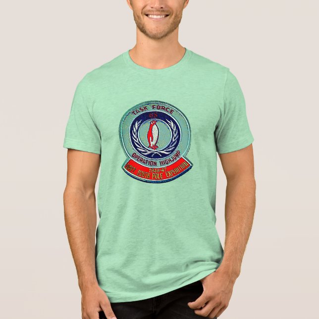 USN RETRO PATCH Tri-Blend SHIRT (Vorderseite)