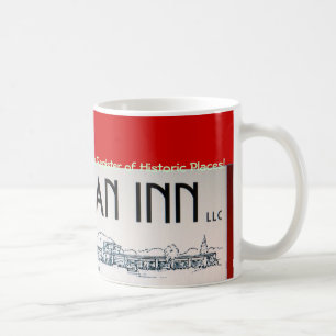 Usonian Gasthaus-Jahrestagslogo-Tasse Tasse