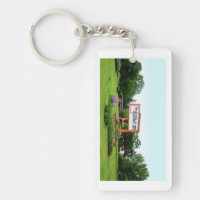Usonian Gasthaus-Schlüsselanhänger -