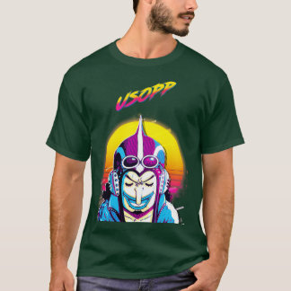 Usopp TShirtONE PIECE Usopp TShirtvon 80sRetro T-Shirt