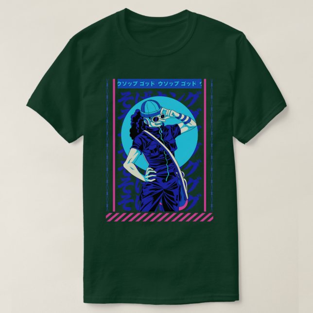 Usopp TShirtUsopp TShirtby Kakkoii Art T-Shirt (Design vorne)