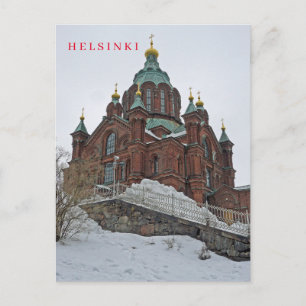 Uspenski Kathedrale Helsinki Postkarte