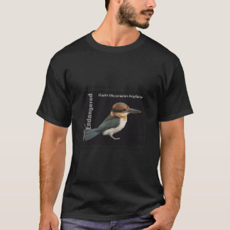 Usps gefährdete Arten Kingfisher Vollständige Brie T-Shirt