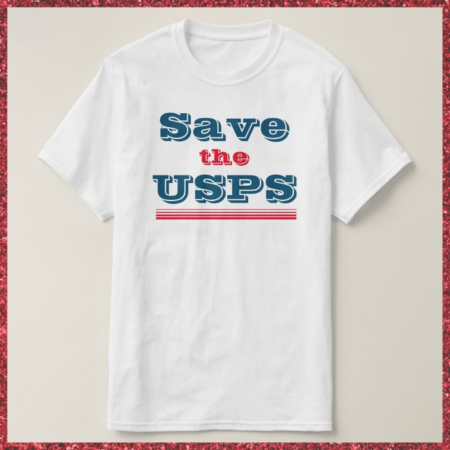 USPS GERETTET T-Shirt (Von Creator hochgeladen)