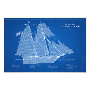 USRC Alexander Hamilton - ABD Fotodruck