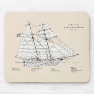 USRC Alexander Hamilton - SBD Mousepad