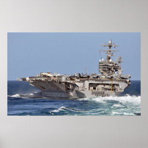 USS Abraham Lincoln (CVN 72) Poster