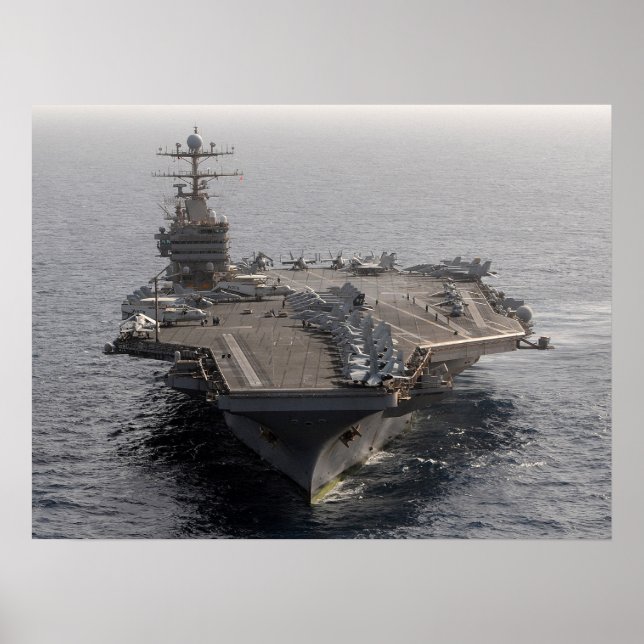 USS Abraham Lincoln (CVN 72) Poster (Vorne)