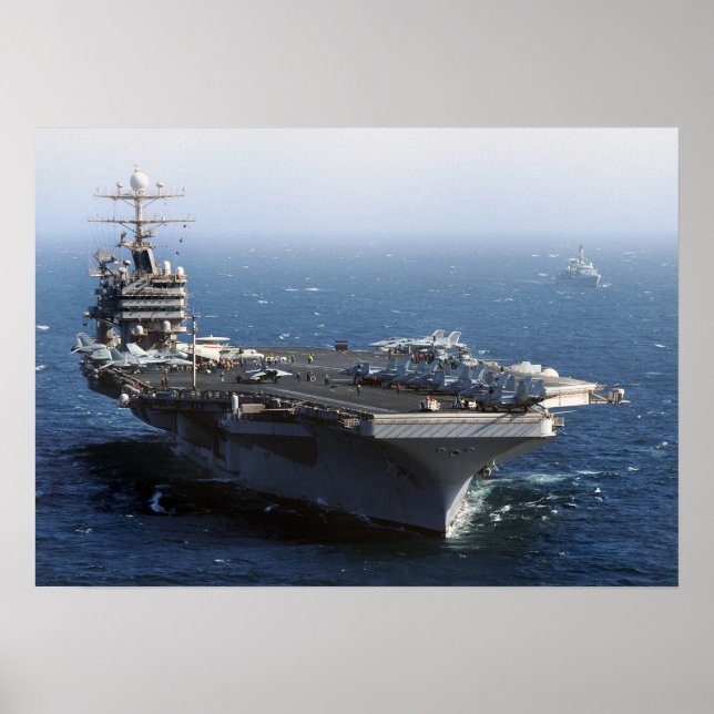 USS Abraham Lincoln (CVN 72) Poster (Vorne)