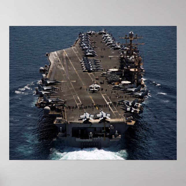 USS Abraham Lincoln (CVN 72) Poster (Vorne)