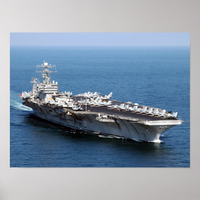 USS Abraham Lincoln (CVN 72) Poster (Vorne)