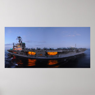 USS Abraham Lincoln (CVN 72) Poster