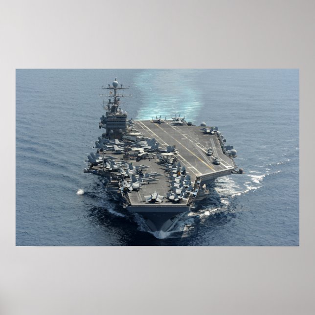 USS Abraham Lincoln (CVN 72) Poster (Vorne)