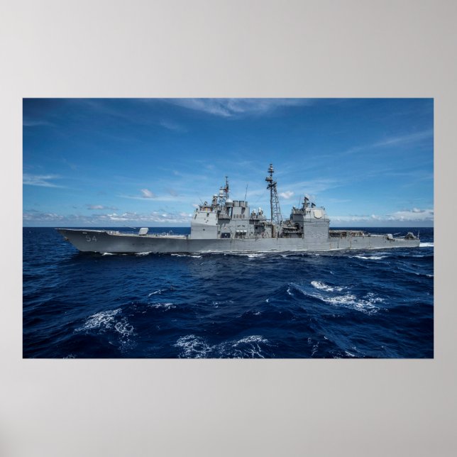 USS Antietam (CG 54) Poster (Vorne)