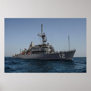 USS Ardent (MCM 12) Poster