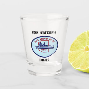 USS Arizona (BB-39) Schnapsglas