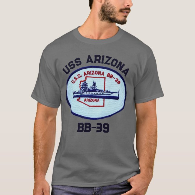 USS Arizona (BB-39)  T-Shirt (Vorderseite)