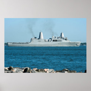USS Arlington (LPD 24) Poster