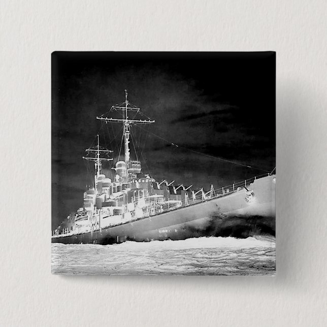 USS Atlanta Button (Vorderseite)