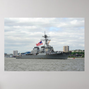 USS Barry (DDG 52) Poster