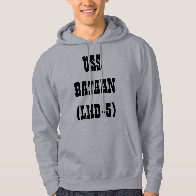 USS BATAAN (LHD-5) HOODIE (Vorderseite)