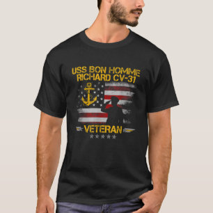 USS Bon Homme Richard CV 31 Carrier Veter T-Shirt