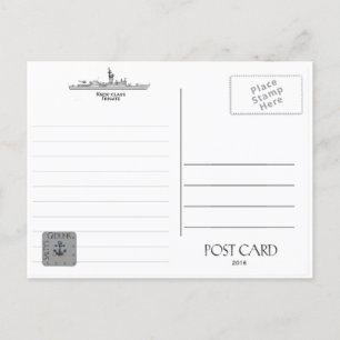 USS BOWEN DE-1079 /FF-1079        FRIGATEPOSTCARD POSTKARTE