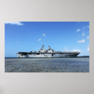 USS Boxer (LHD 4) Poster