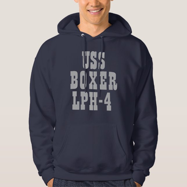 USS-BOXER (LPH-4) HOODIE (Vorderseite)