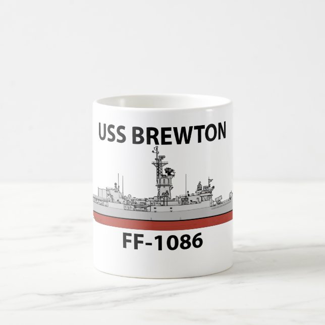USS Brewton Kaffeetasse (Mittel)