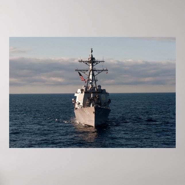USS Bulkeley (DDG 84) Poster (Vorne)