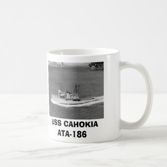 USS CAHOKIA ATA-186 TASSE (Rechts)