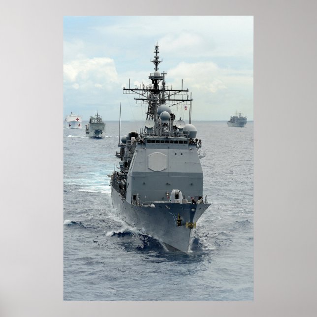 USS Cape St. George (CG 71) Poster (Vorne)