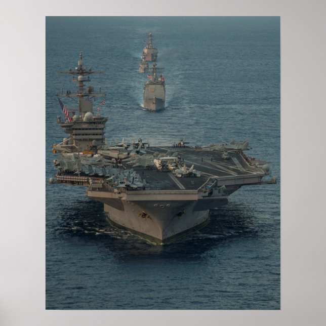 USS Carl Vinson (CVN 70) Poster (Vorne)
