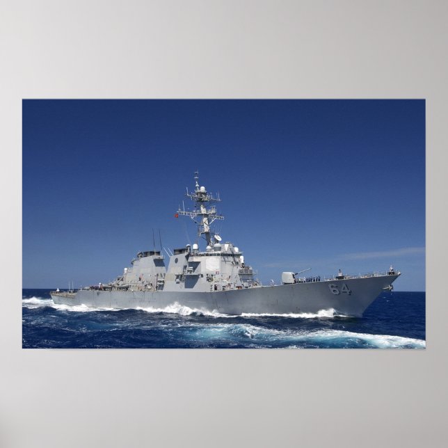 USS Carney (DDG 64) Poster (Vorne)