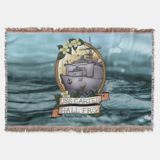USS Carter Hall FRG Blanket Decke