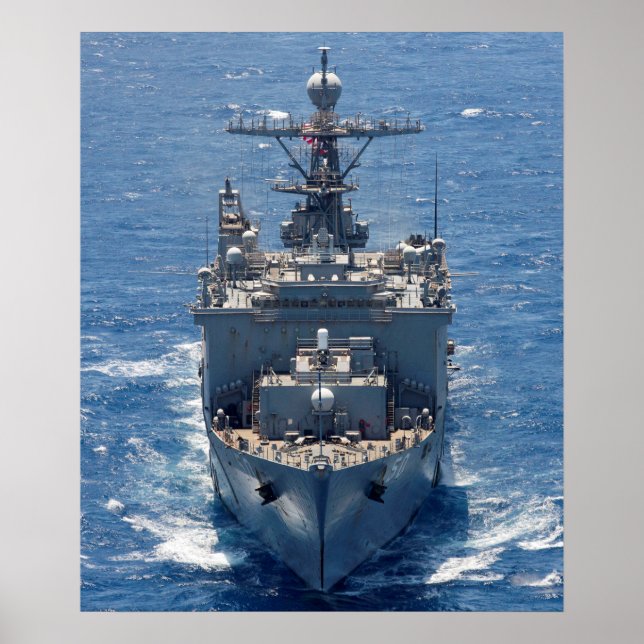 USS Carter Hall (LSD 50) Poster (Vorne)