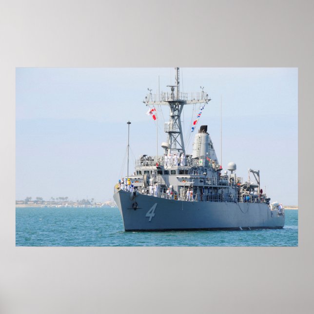 USS Champion (MCM 4) Poster (Vorne)